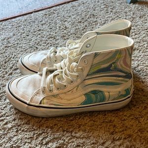 VANS Hi Top Sneakers - Tie Dye